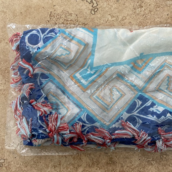 Johnny Was Silk Scarf - Picture 6 of 6